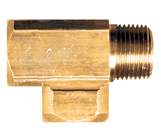 3/4" Extruded Brass Female NPT - Male NPT - Female NPT Tee  X107-E