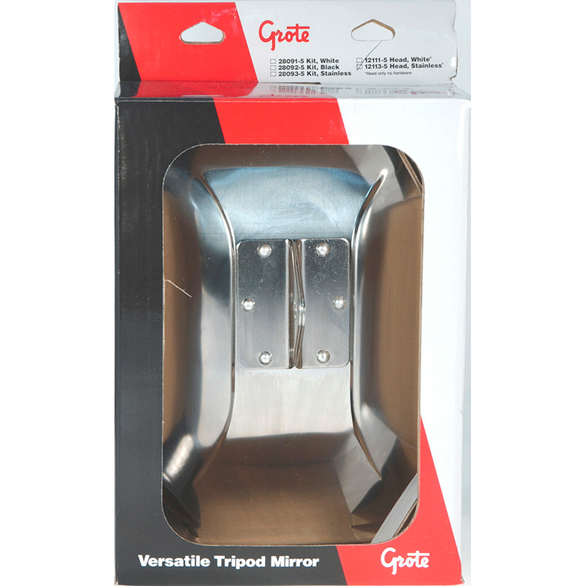 Below Eye Level Mirror - Retail - Stainless Steel  12113-5