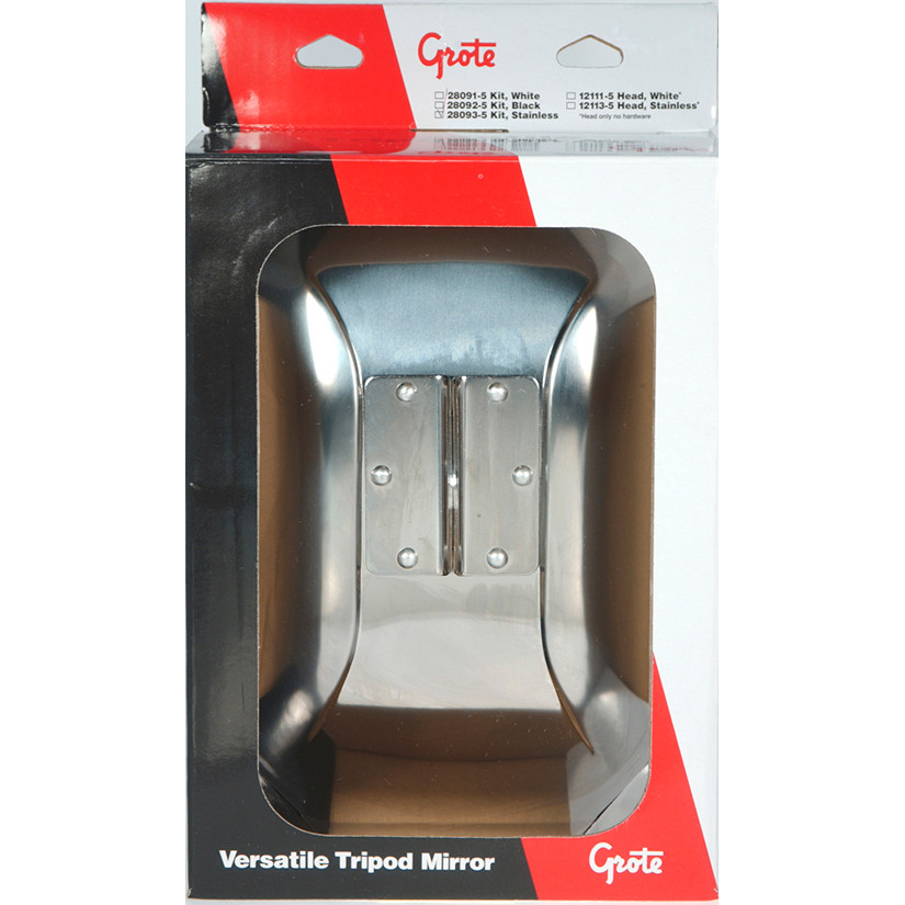 Versatile Tripod Mirror - Retail - Stainless Steel  28093-5