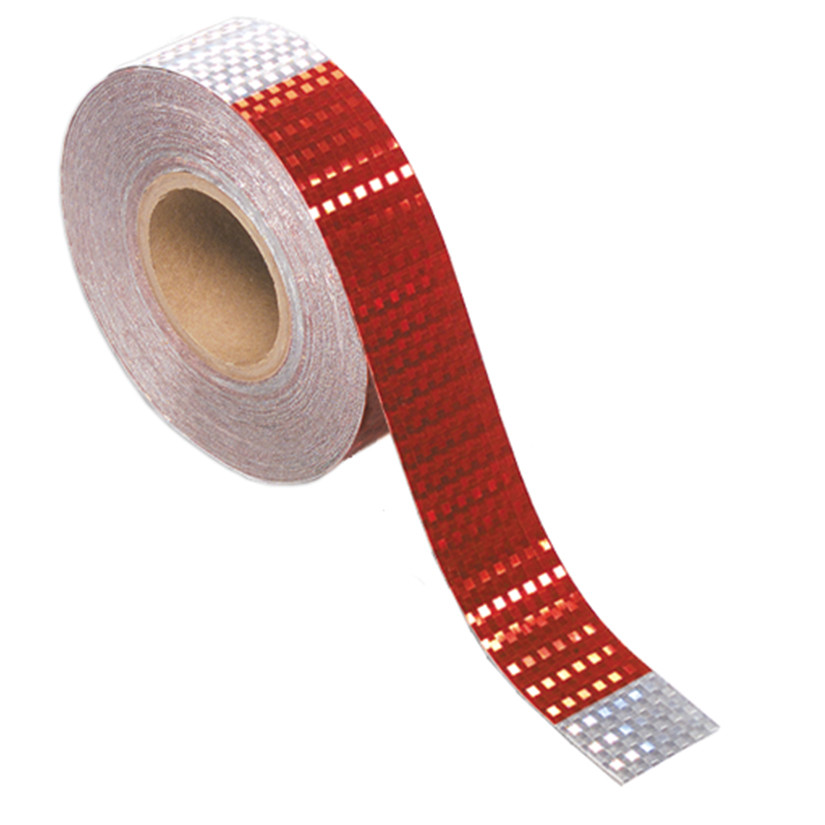 2" x 150' Conspicuity Tape Roll - Red/Silver  41160