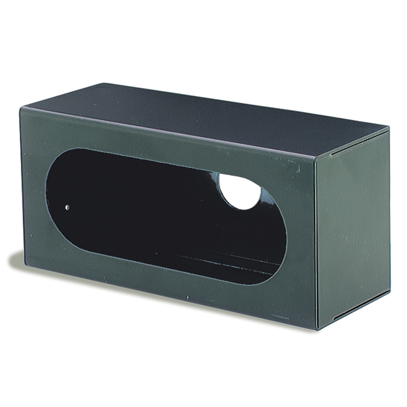6" Steel Oval Lamp Mounting Bracket - Black  43100