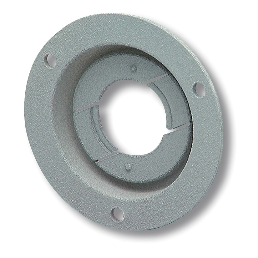 2" Round Lamp Theft Resistant Mounting Flange - Gray  43150