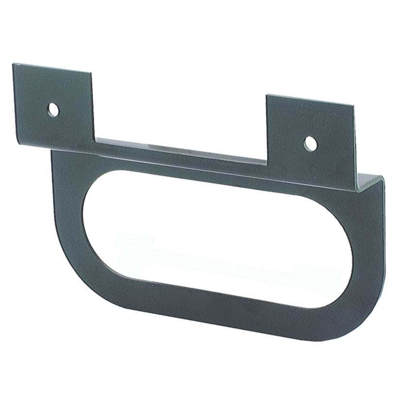 Oval Lamp "Z" Mounting Bracket - Black  43952