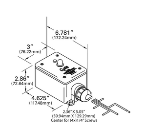 Automatic Electronic Dome Lamp Switch w/Timer - Gray  44360