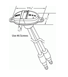MicroNova® Surface Mount LED Clearance/Marker Lamp - Amber  45283