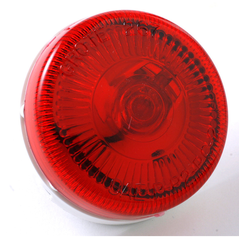 2-1/2" Surface-Mount Single-Bulb Clearance/Marker Lamp - Red  45412