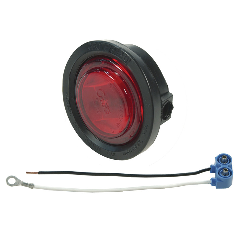 2-1/2" SuperNova® LED Clearance/Marker Lamp Kit (47122 + 91400 + 67001) - Red  47472