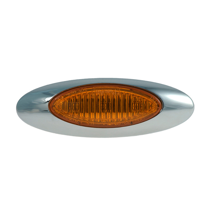 M5 Series LED Clearance/Marker Lamp w/.180" Bullet Connector - Amber  47913