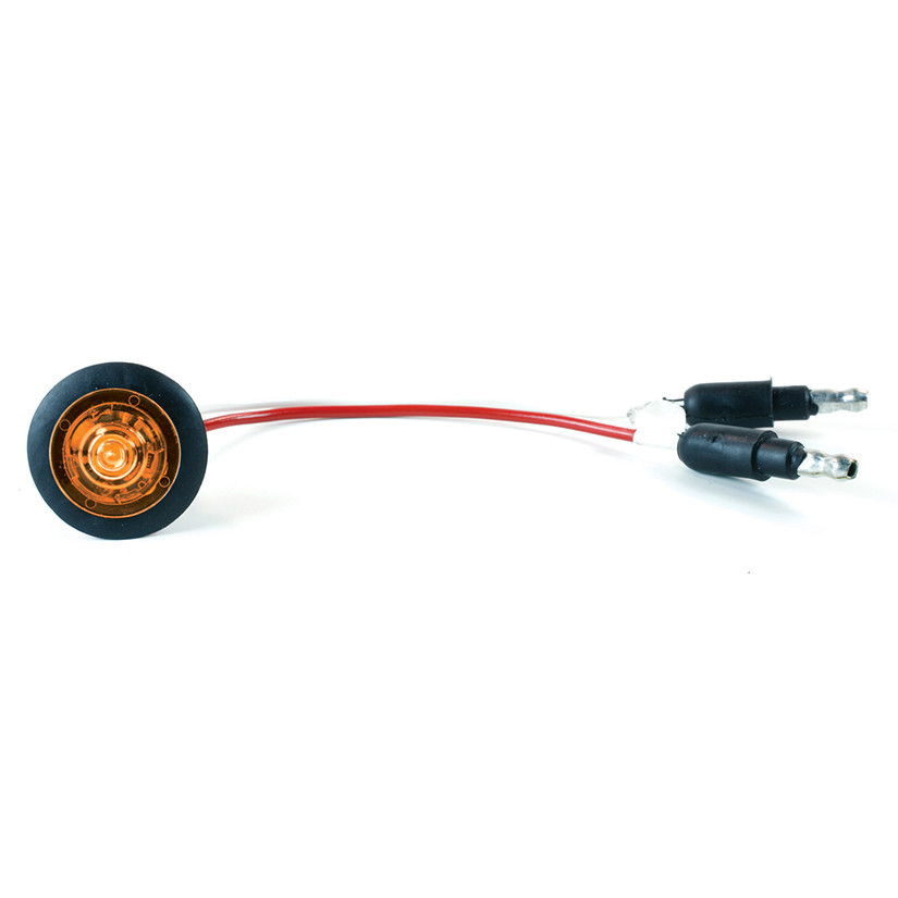 MicroNova® DOT LED Clearance/Marker Lamp w/Grommet - Amber  49333