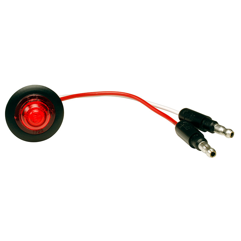 MicroNova® DOT LED Clearance/Marker Lamp w/Grommet - Red  49342