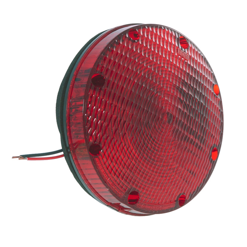 7" School Bus Lamp Double Contact - Red  50132