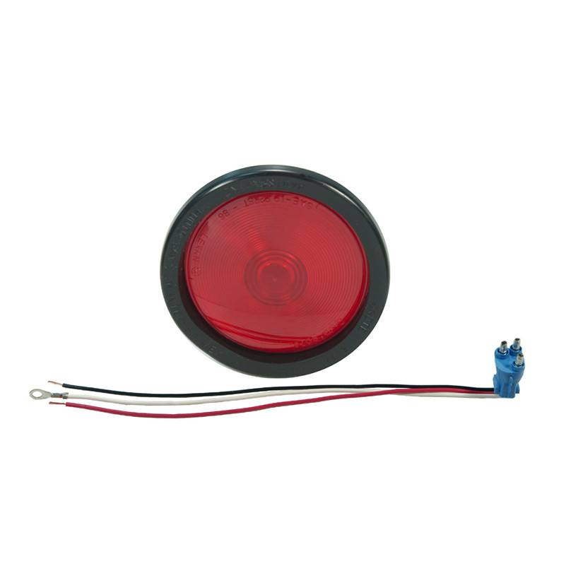4" Torsion Mount® II Stop/Tail/Turn Lamp Kit w/Female Pin (52772 + 91740 + 67000) - Red  52782