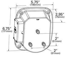 Torsion Mount® Universal Stop/Tail/Turn Lamp Right Hand - Red/Clear  52902