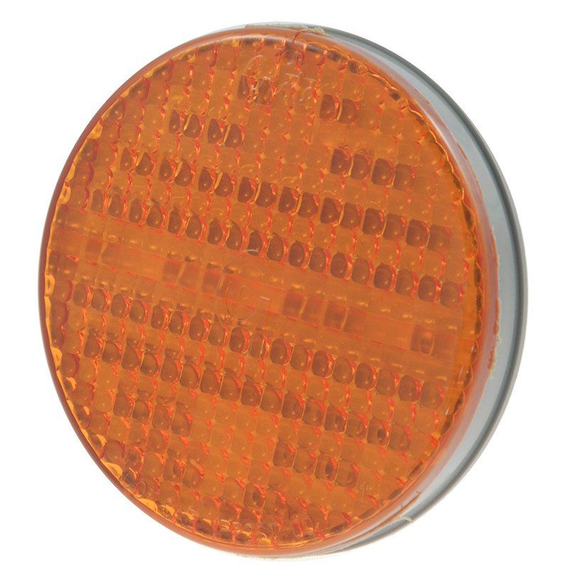 4" SuperNova® Grommet Mount Full-Pattern LED Front Park/Turn Lamp w/Male Pin - Amber  53313