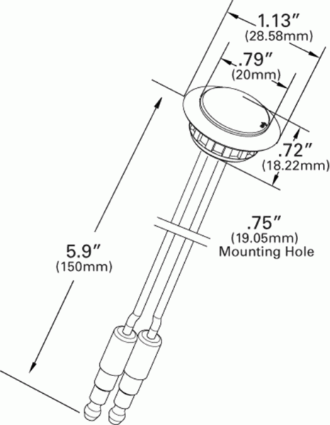 MicroNova® LED Indicator Lamp Indicator - Green  60824