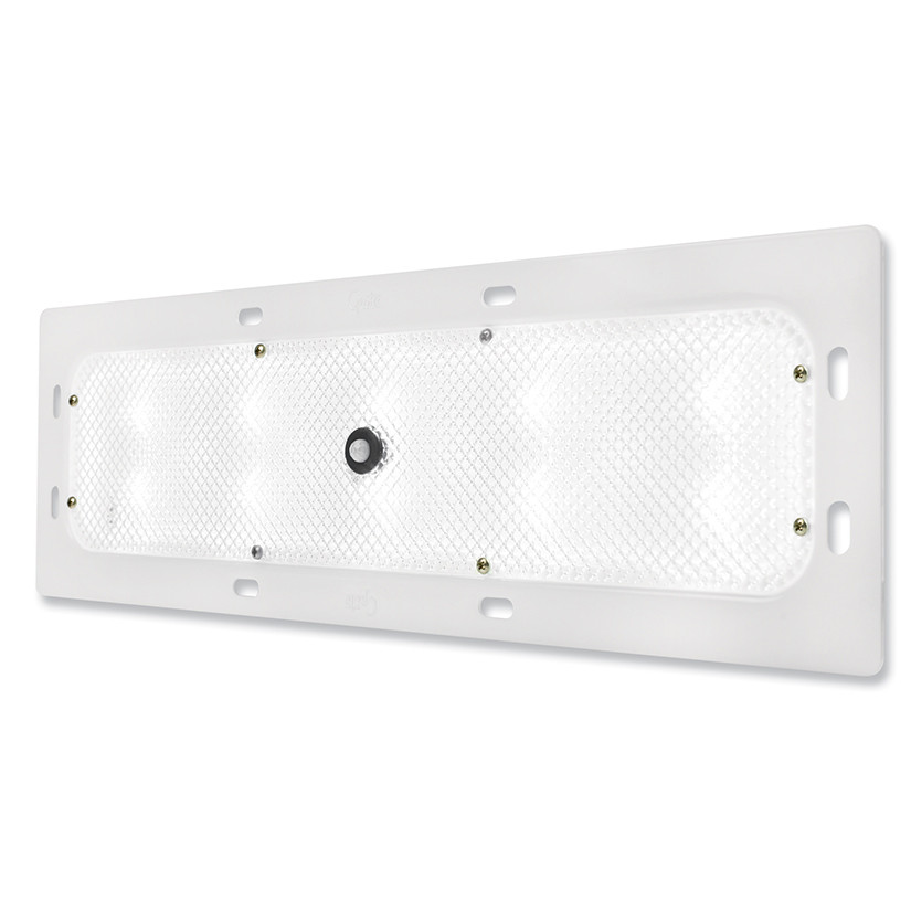 18" LEDLamp® 10 Diode Recessed Mount Dome Lamp Motion Sensor - Clear  61F61