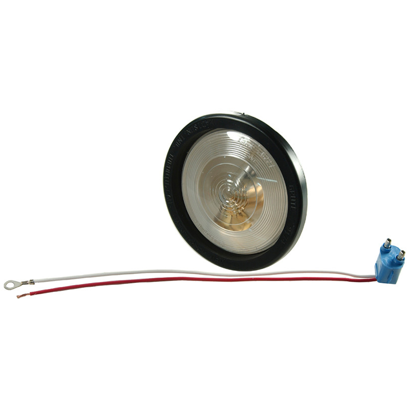 4" Torsion Mount® II Single-System Backup Lamp Kit w/Female Pin (62271 + 91740 + 67010) - Clear  62331