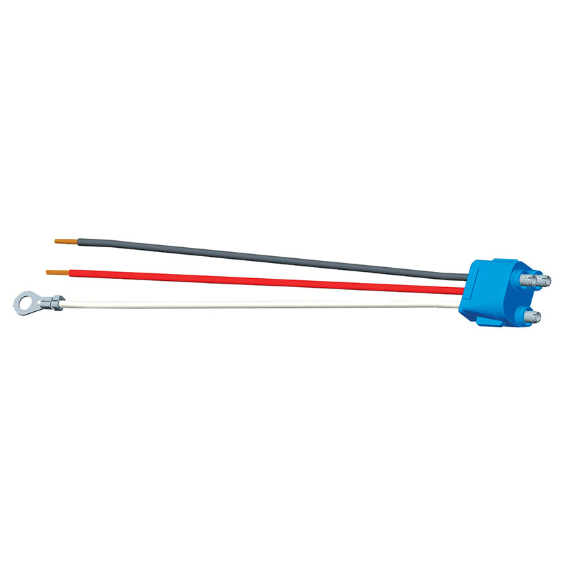11-1/2" Stop/Tail/Turn Three-Wire Male Pin Pigtail w/Blunt Cut Wire  67000