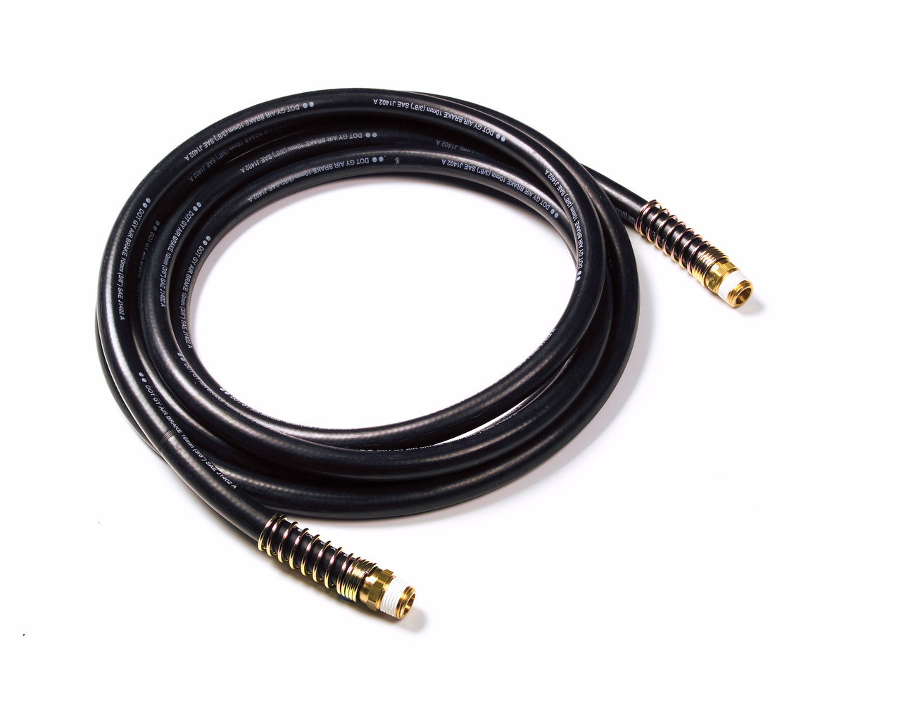 1/2" x 20' Black EPDM Air Hose w/Male NPT Fittings  81-0120