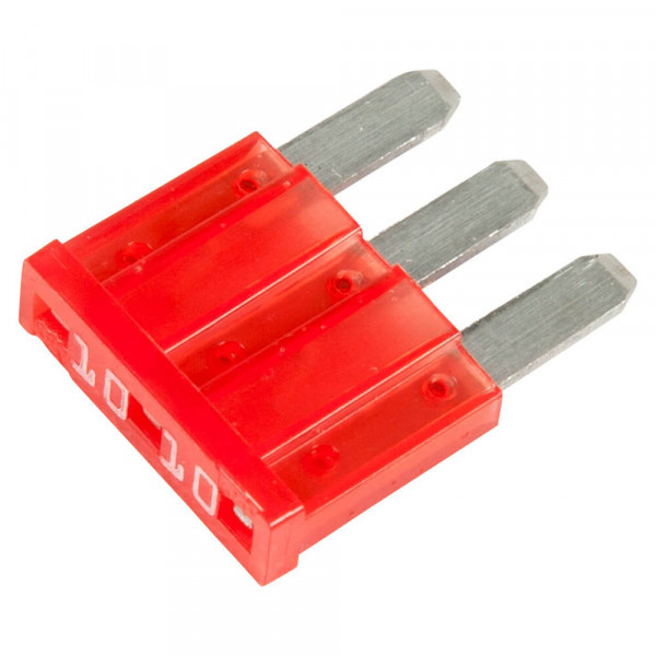 Micro Blade 3-Blade Fuse 10A 32V @ 5 Pack - Red  82-ANK-10A