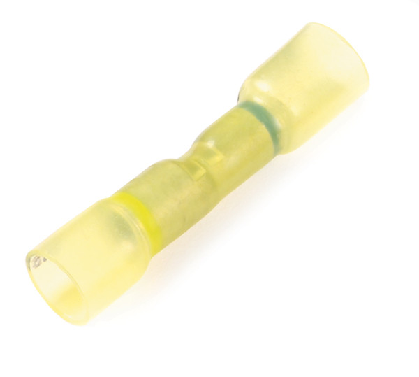 12 - 8 AWG Heat Shrinkable Step Down Butt Connectors @ 100 Pack - Red  83-2626