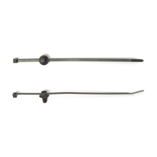 Nylon Cable Ties Fir Tree Assembly 8" @ 100 Pack - Black  83-6046