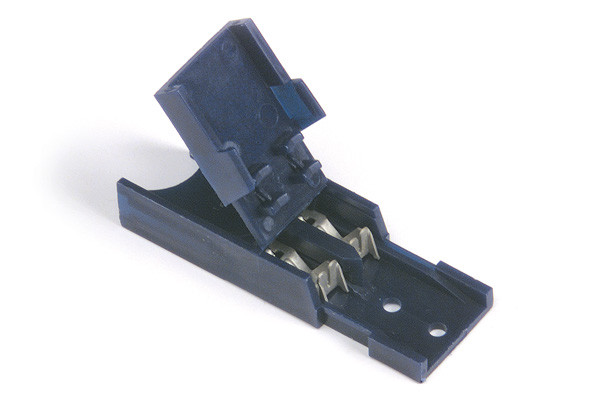 18 - 14 AWG Standard Blade Fuse Holder Self Stripping 20A - Blue  84-2903