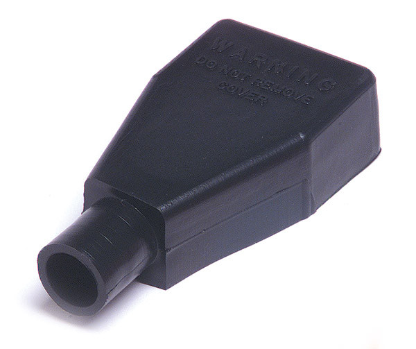 1/0 - 2/0 AWG Battery Terminal Protectors Straight Clamp @ 5 Pack - Black  84-9142