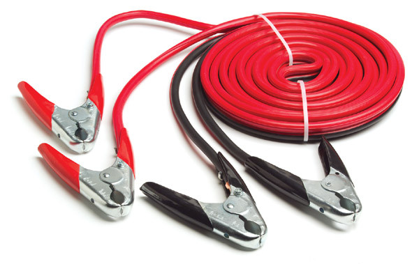 1 AWG Booster Cables Heavy Duty 16' - Black/White  84-9277
