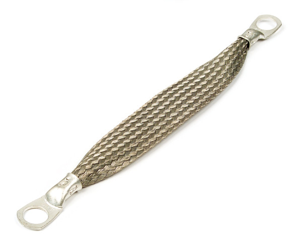 4 AWG Braided Ground Straps 18"  84-9465