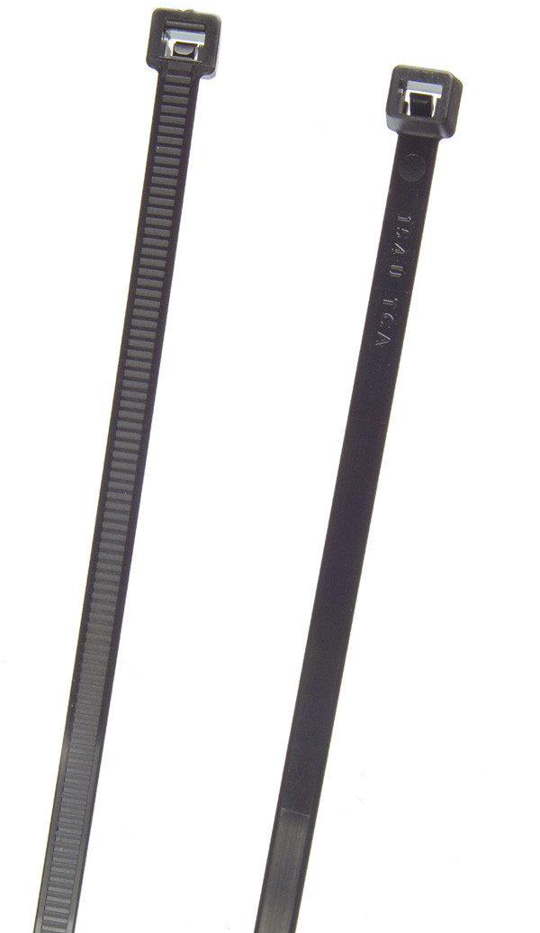 11.10" @ 25 Pack Black Standard Duty Nylon Cable Ties  85-6021