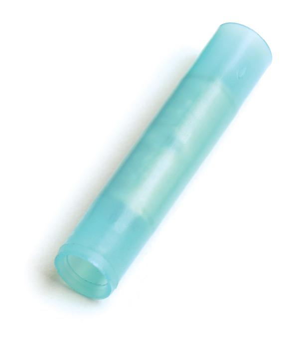 16 - 14 AWG Nylon Butt Connectors @ 1000 Pack - Blue  88-2390