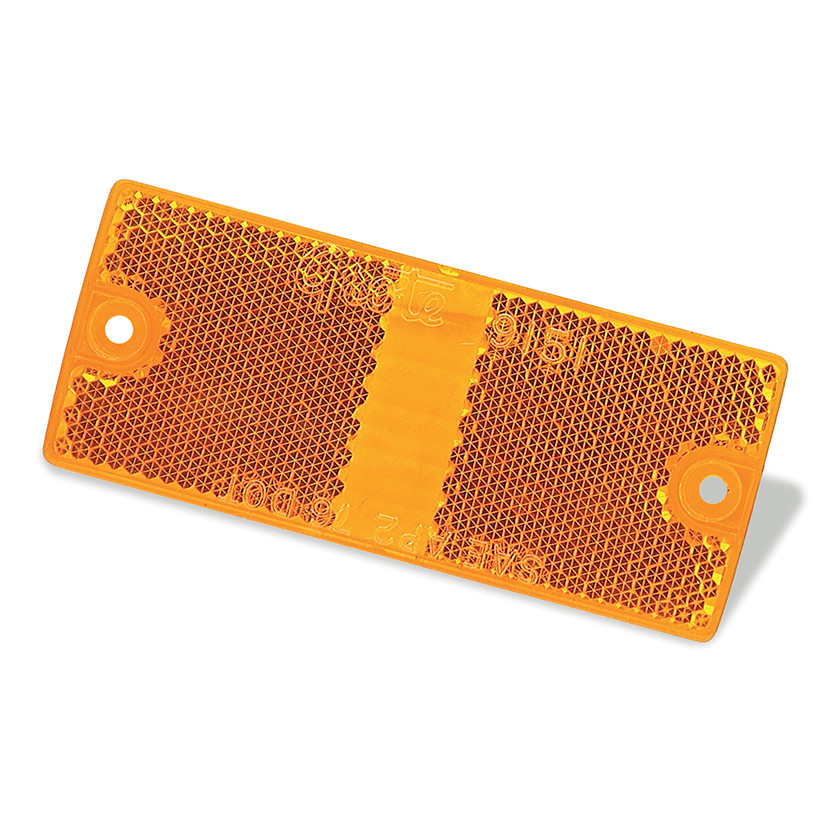 Stop/Tail/Turn Replacement Lens w/Built-in Reflector - Amber  91513