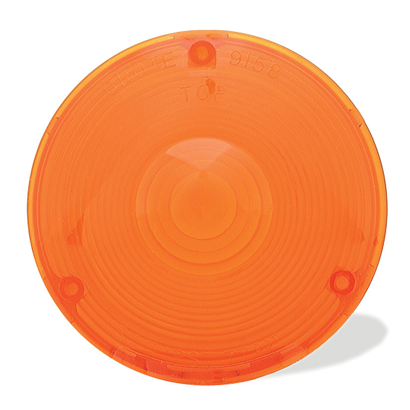 Stop/Tail/Turn Replacement Lens - Amber  91583