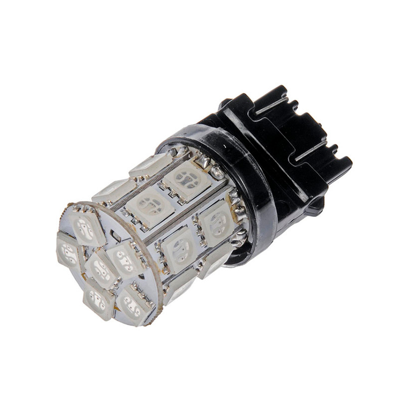Amber LED Replacement Bulbs Industry Standard #3157NA Wedge Base - Amber  94853-4