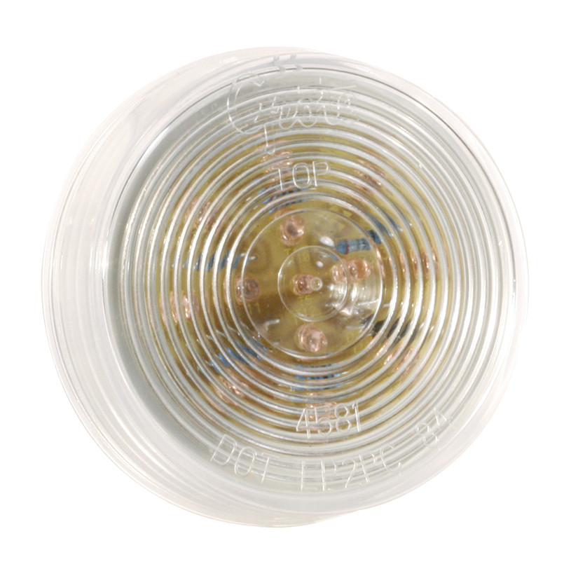 Hi Count® 2-1/2" LED Clearance/Marker Lamp w/Clear Lens - Amber  G1043