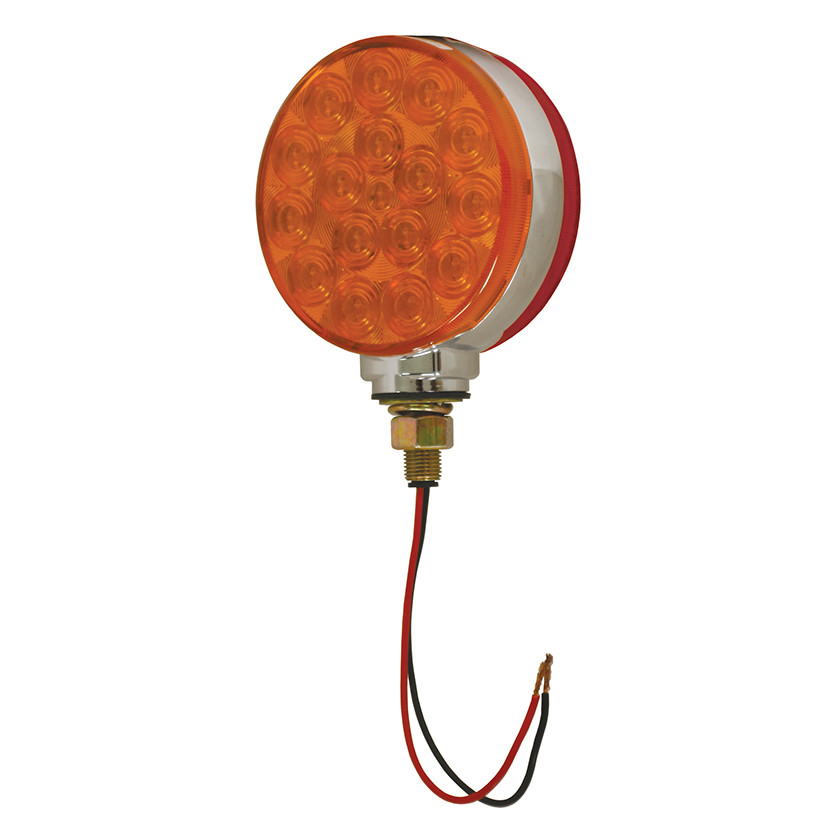 Hi Count® 4" Double Faced LED Lamp - Red/Amber  G5300