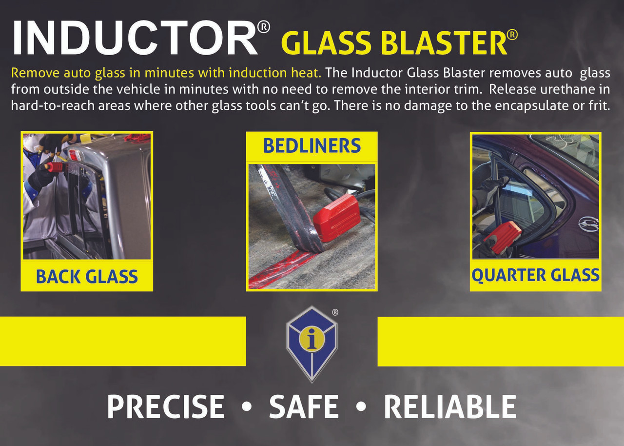 Inductor® Glass Blaster® Induction Windshield Removal Kit   GB-20311