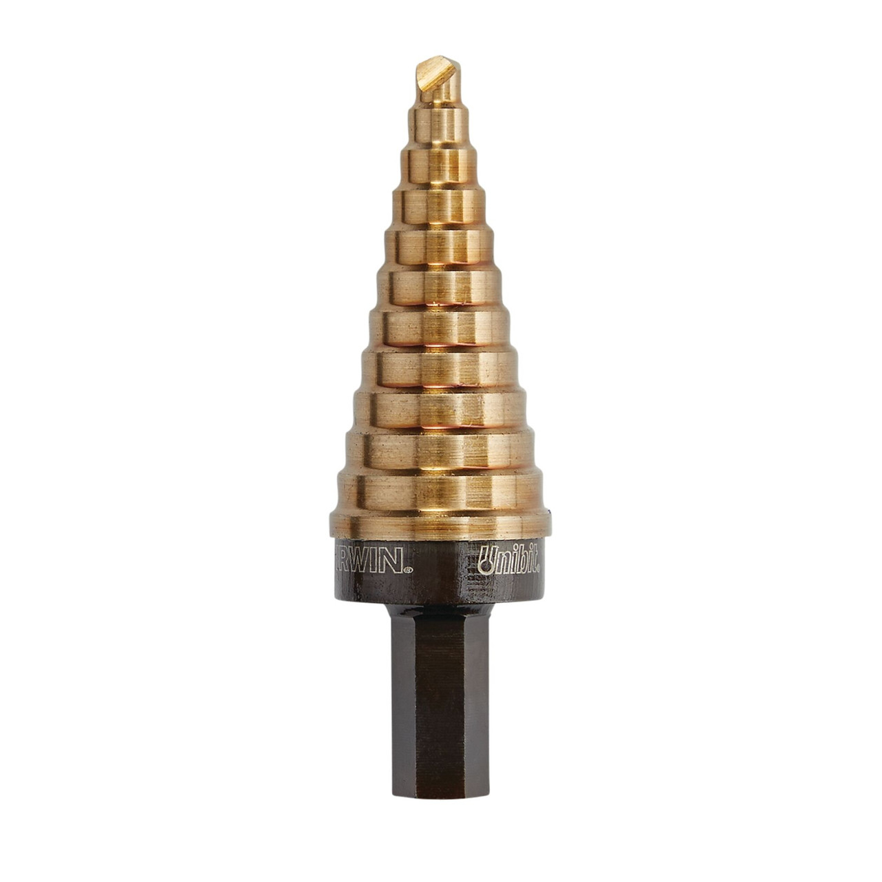 UNIBIT® 3/16 - 7/8" #4 Cobalt Alloy Steel Step Drill Bit   10234CB