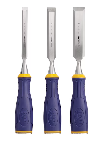 3 Pc. Construction Chisel Set w/ Pouch   1768781