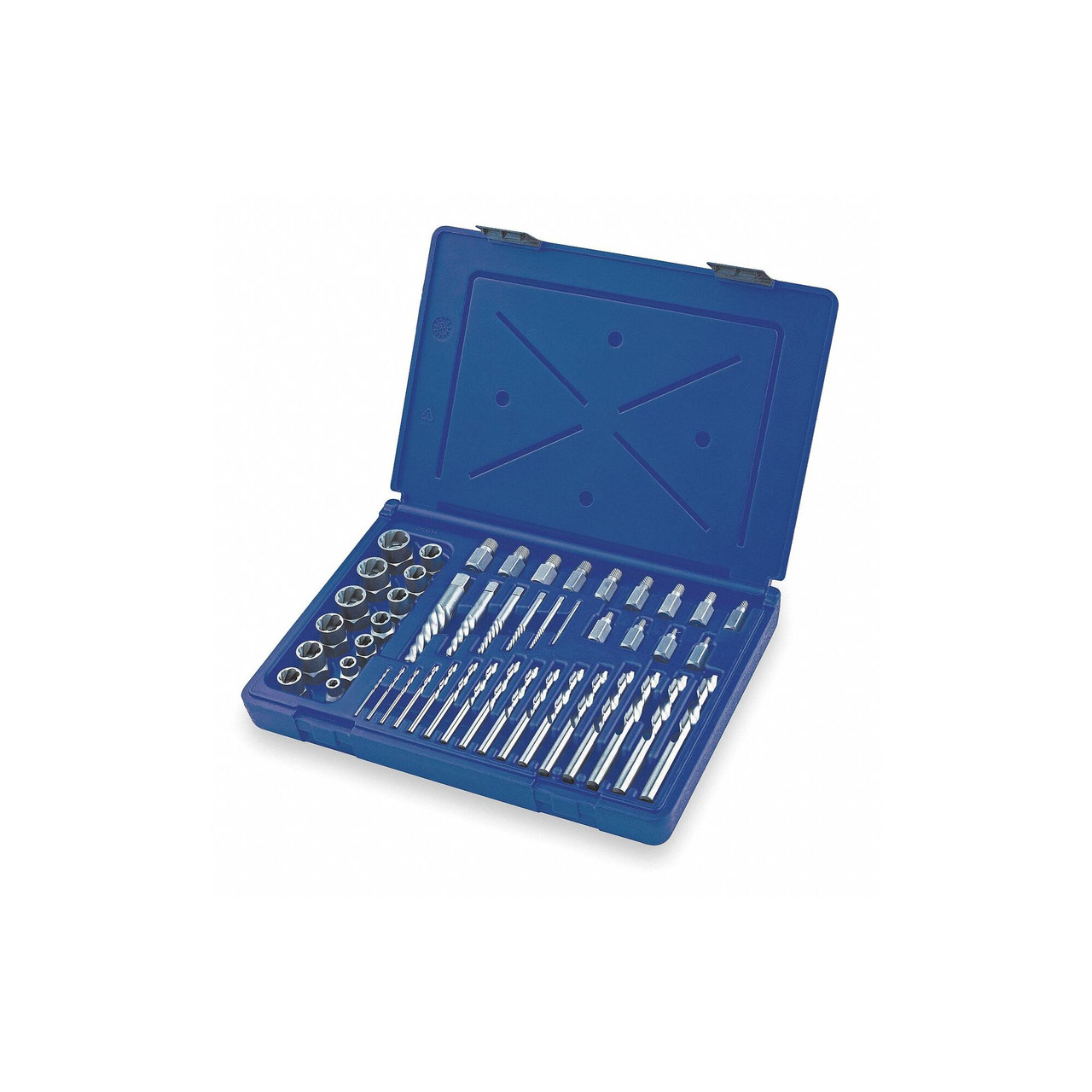 48 Pc. Screw Extractor/Drill Bit Set   3101010