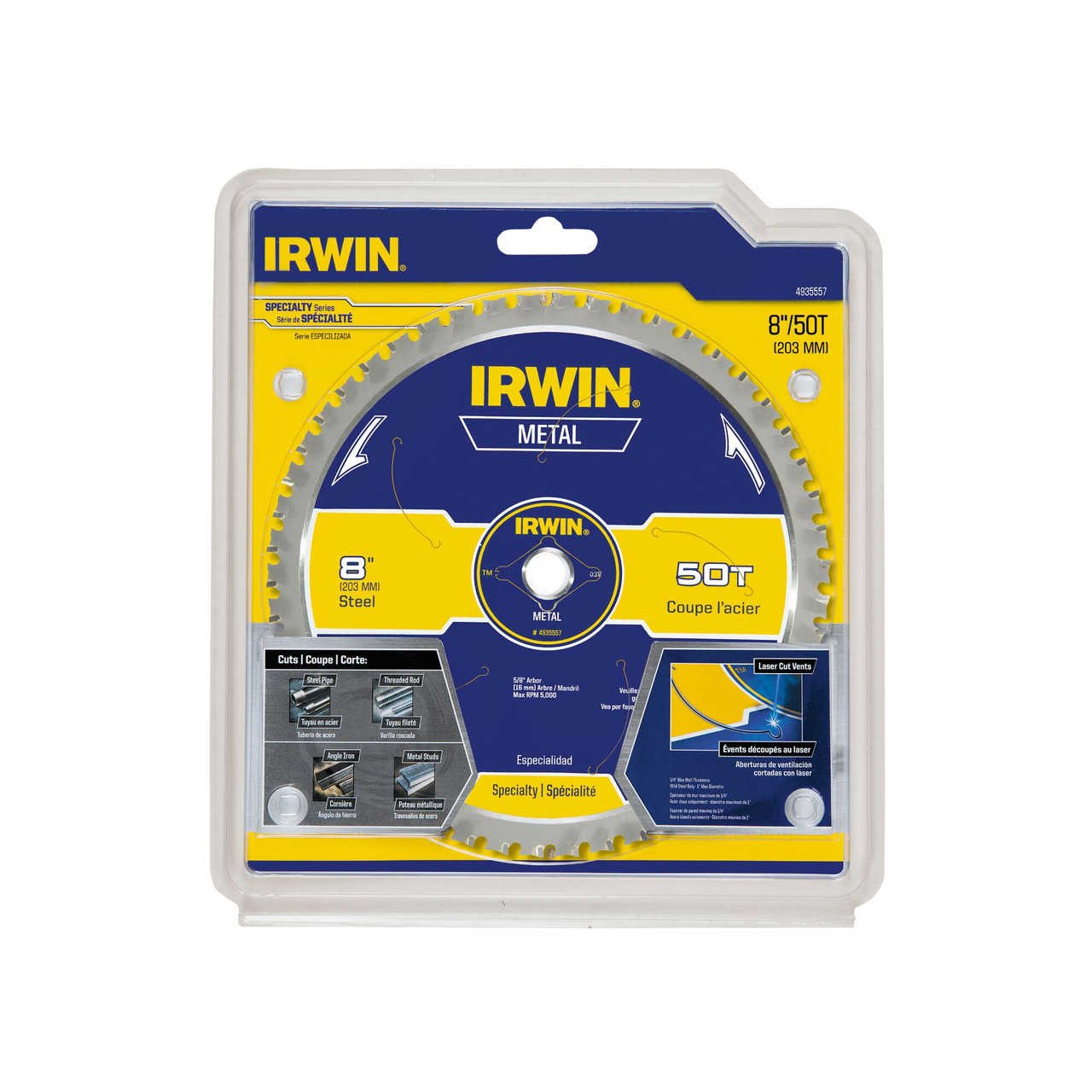 8" 50T Metal Cutting Circular Saw Blade   4935557
