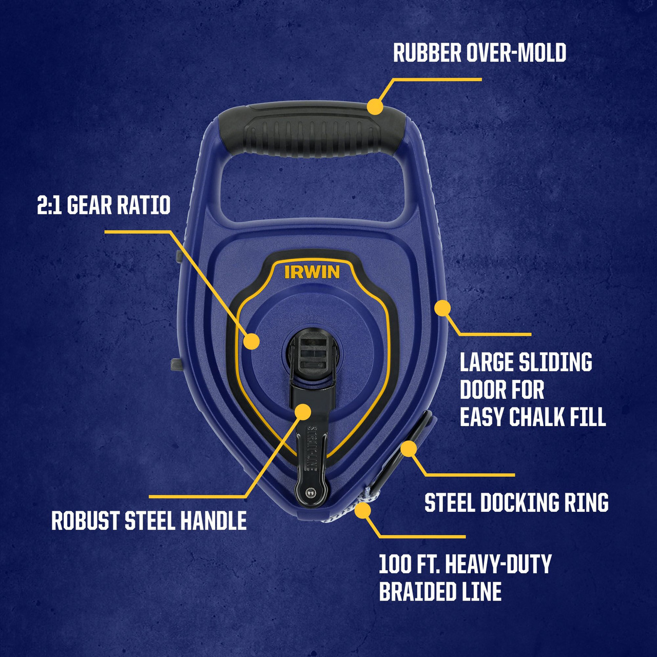 Strait-Line® Layout Pro Chalk Reel   IWHT48446