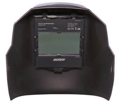 Jackson® "6 Feet Under" Variable Shade 3 ~ 10 Auto Darkening Welding Helmet - 370 Speed Dial® Headgear  47100
