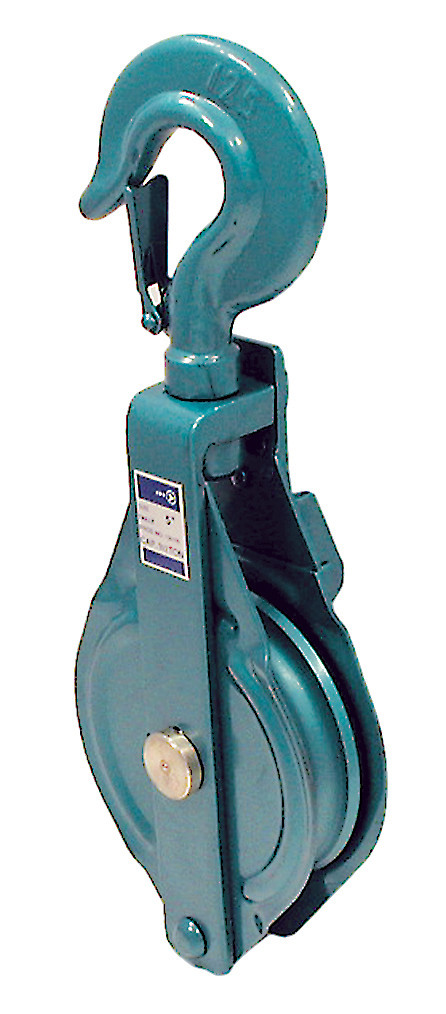 4" Single Sheave Painted Snatch Block 130104