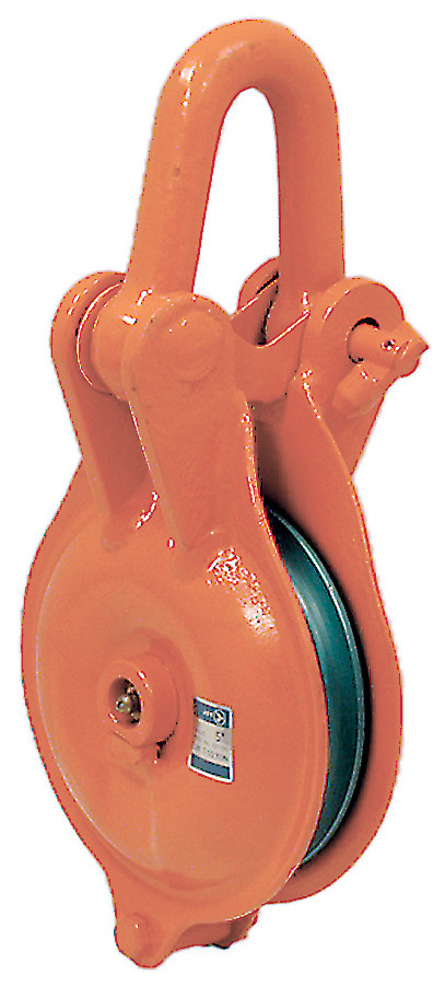 4" Single Sheave Painted Yarding Block 131104