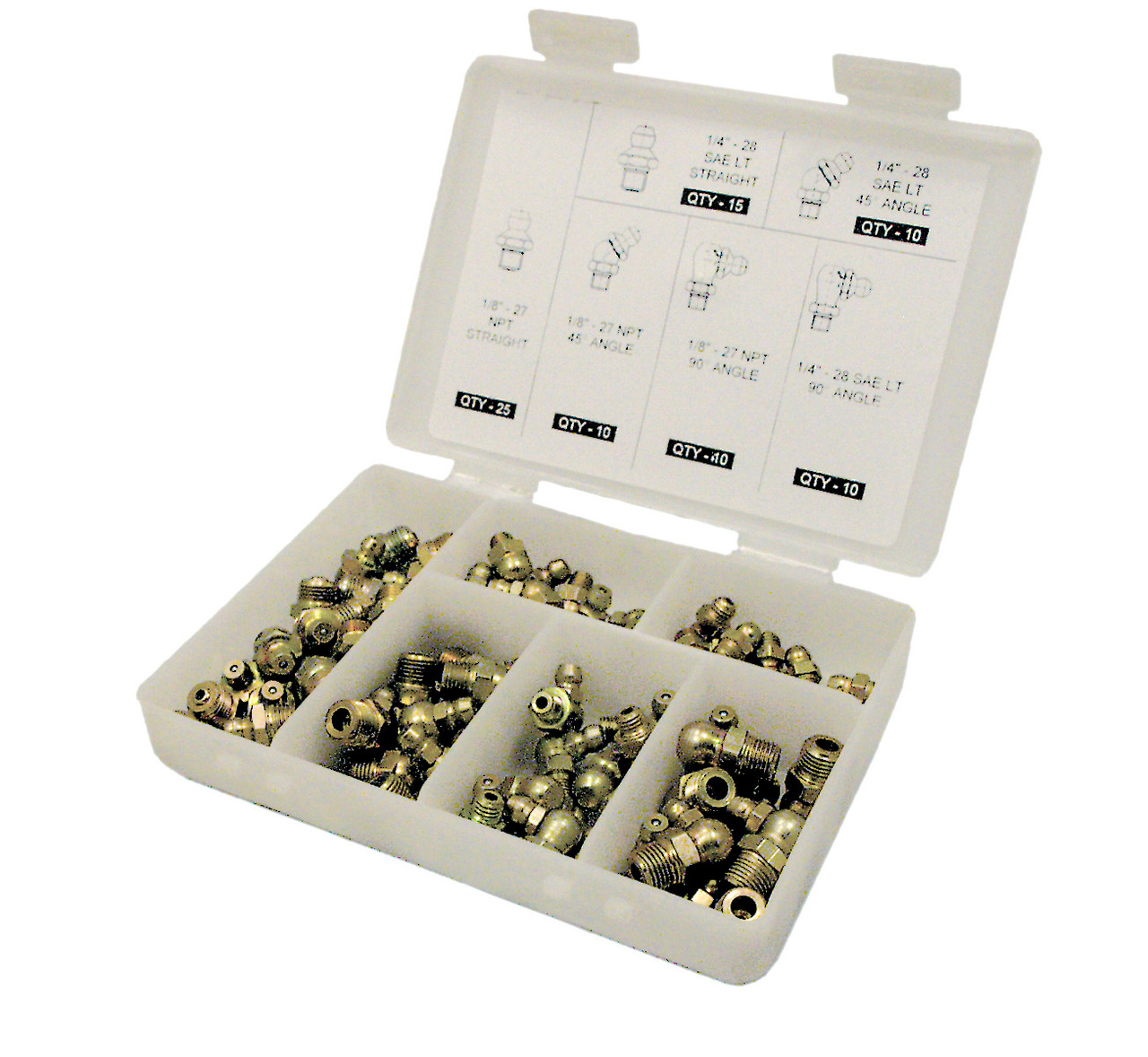 80 Pc. SAE Grease Fittings Set 350259