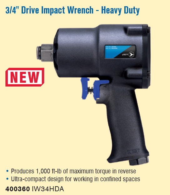 3/4" Drive H/D Composite Impact Wrench  400360