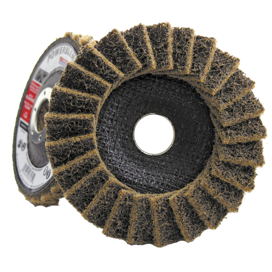 4-1/2 x 7/8" Coarse POWERBLEND SCD T29 Surface Conditioning Flap Disc 503513