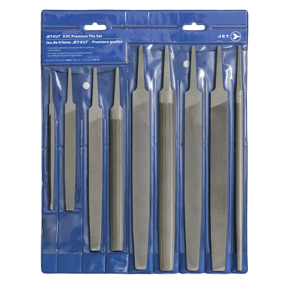 9 Pc. JET-KUT® File Set 532851